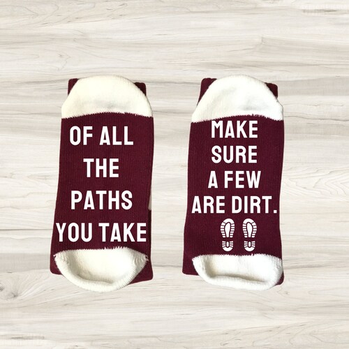 Gift for Hikers Socks Hiking Gifts Hiker Shirt Nature Shirt Etsy