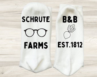 Schrute Farms, The Office, Schrute Farms The Office Gift, Bed and Breakfast Christmas Gift est 1812, Michael Scott, Dwight Schrute