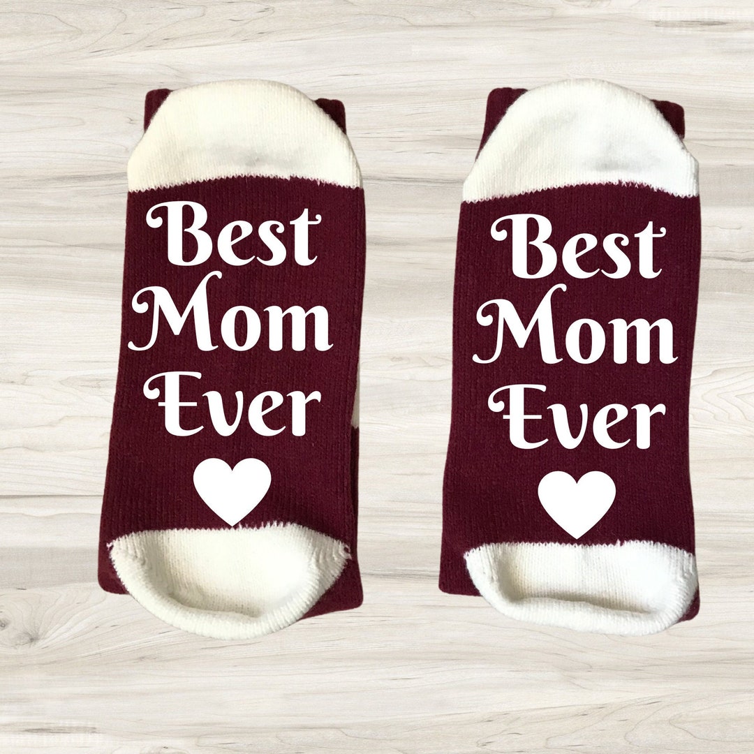 Best Mom Ever Socks Mothers Day Gift for Mom If You Can Etsy