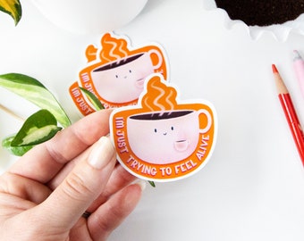 Coffee Mug Sticker