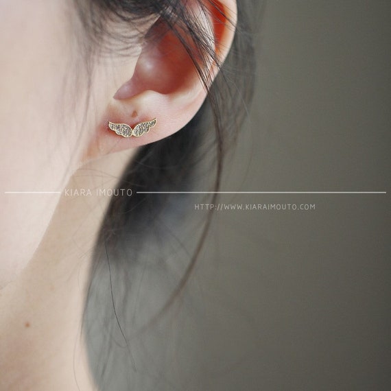 Cute earrings gold online