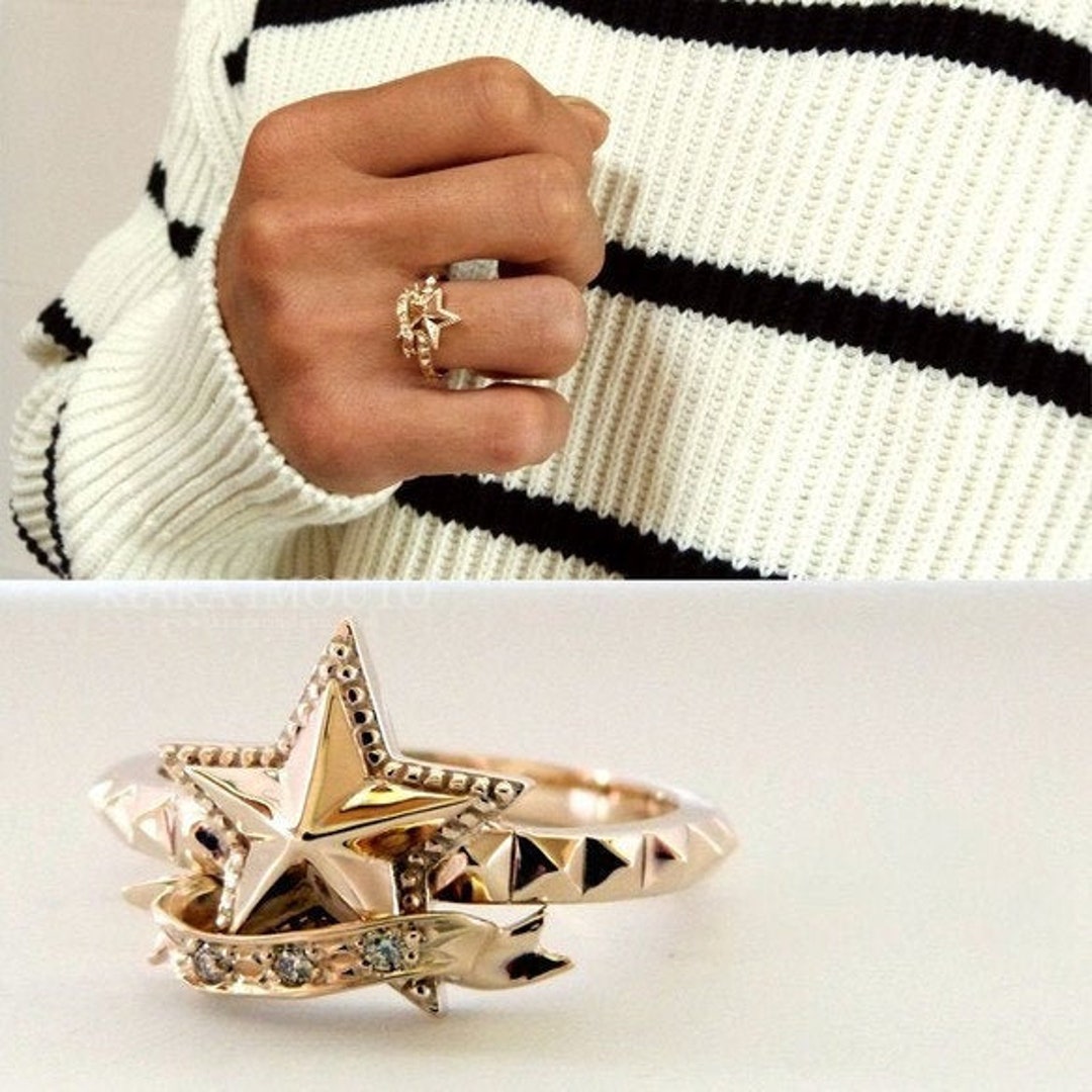SWAROVSKI Symbolic Star Ring Cz White 7 : Amazon.in: Jewellery