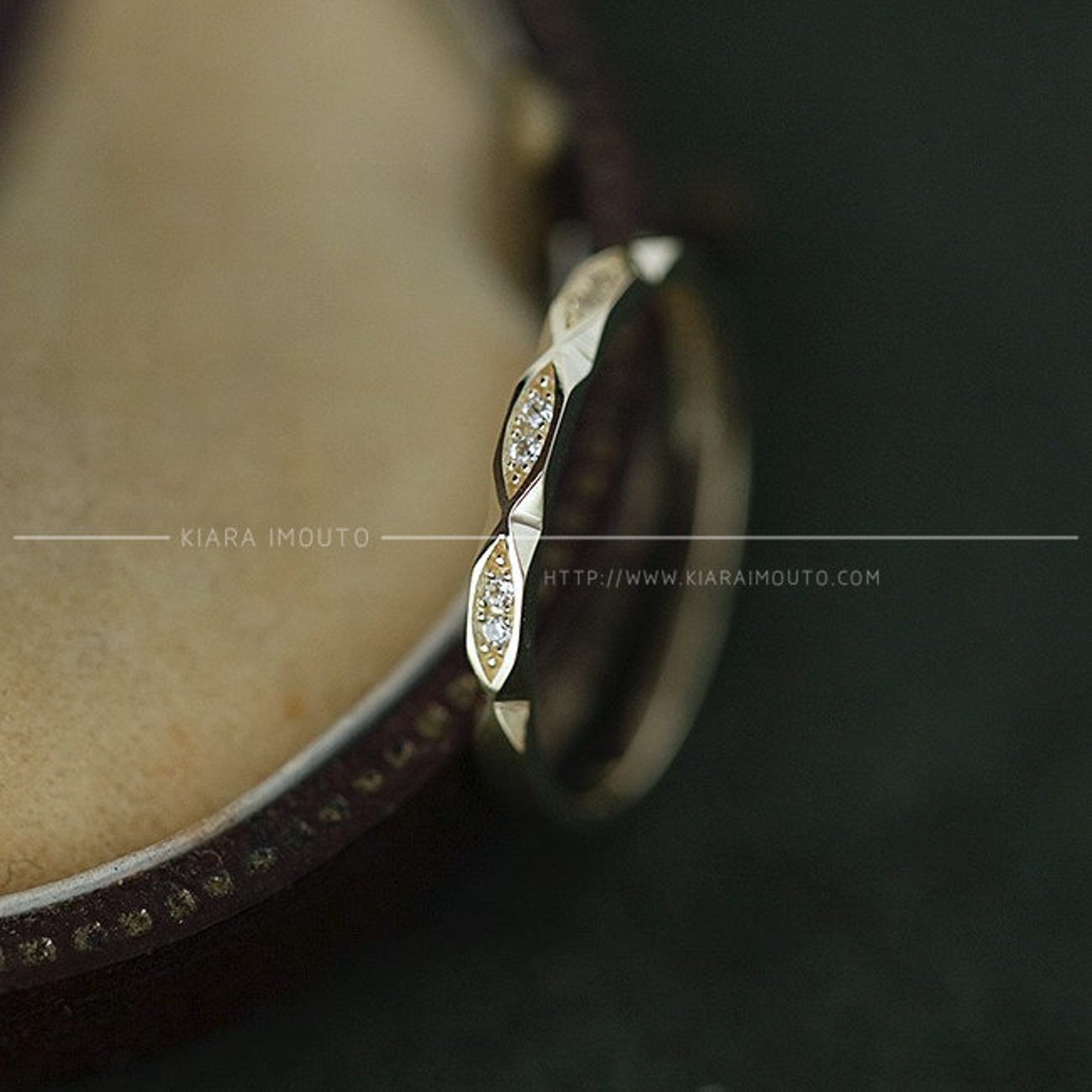 minimalist wedding band men