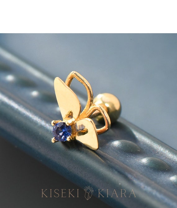 Lovearing 14k Yellow Gold Butterfly Cubic Zirconia Children India | Ubuy