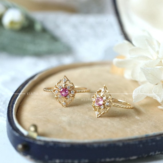 Vintage semi shop precious rings