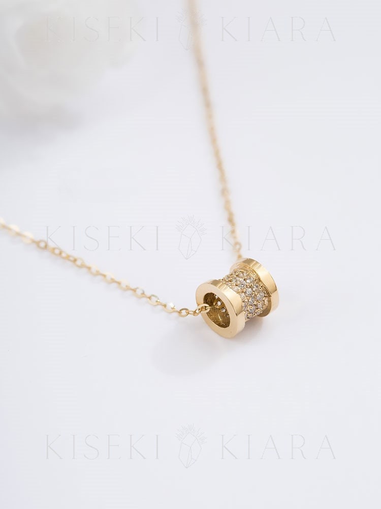14k Solid Gold Geometric Barrel Charm, Minimalist Barrel Pendant, Pave Mini Necklace, Bee Zero One, Hollow Tube Necklace, Minimal Necklace - Etsy 14k Solid Gold Geometric Barrel Charm, Minimalist Barrel Pendant, Pave Mini Necklace, Bee Zero One, Hollow Tube Necklace, Minimal Necklace - Etsy