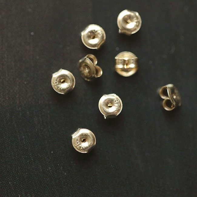 Silverlocks: Silver Locking Earrings Back - Connoisseurs Jewelry