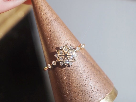 tiffany snowflake ring