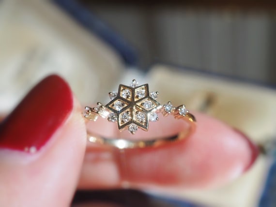 snowflake ring tiffany