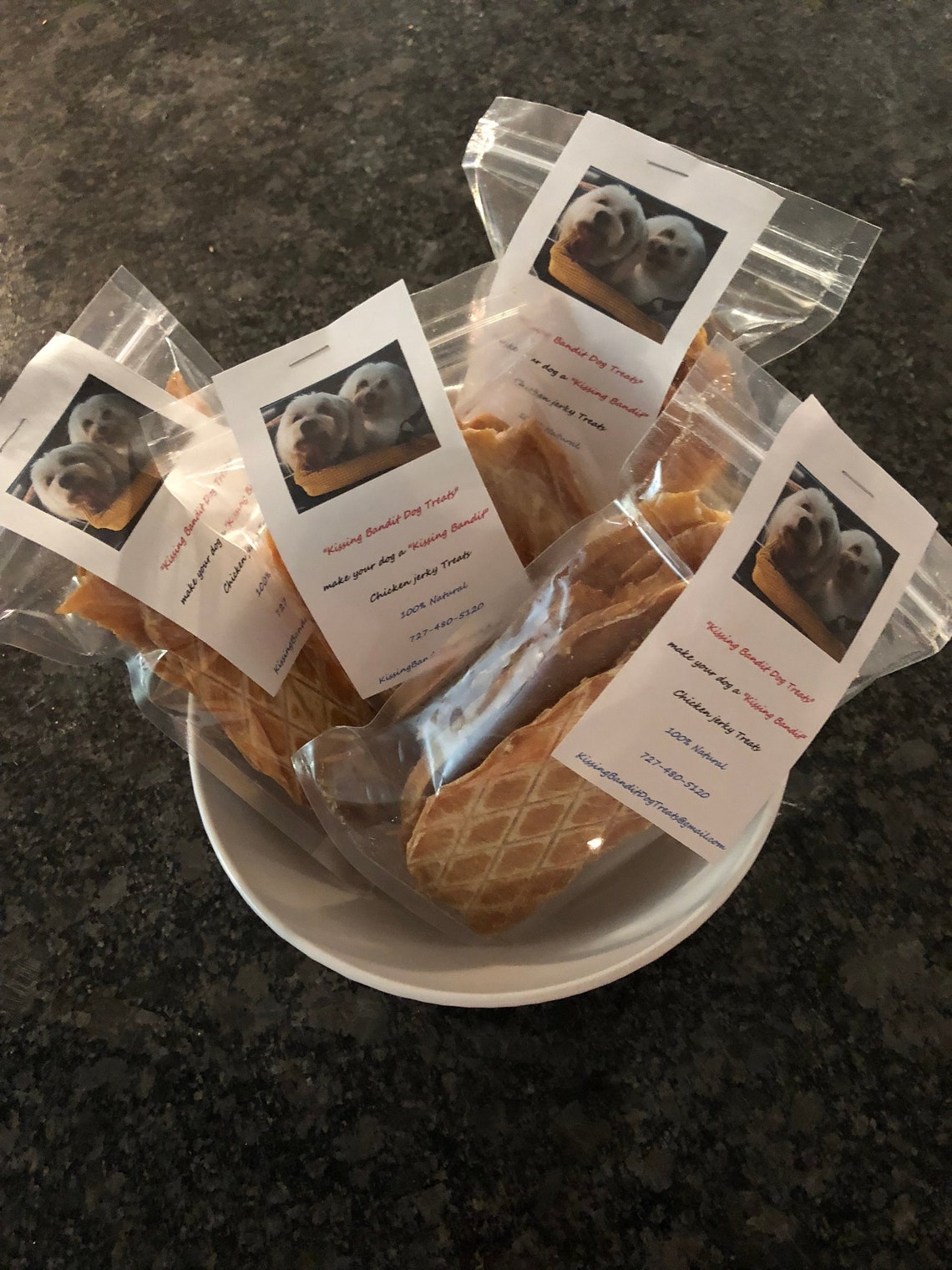 100% All NATURAL Chicken Jerky Dog Treats Chicken Jerky Dehydrated Dog ...