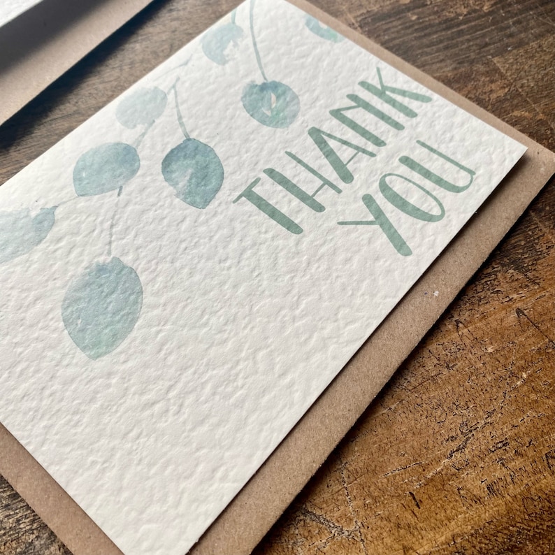 Thank You Card Multipack, Pack of 4 or 8, Wedding Thank you Nurse, Doctor, Friend, Teacher, Neighbour, Key worker, Thinking of you, SP5 image 4