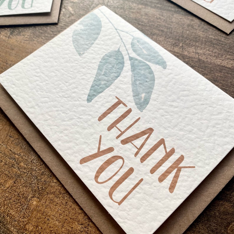 Thank You Card Multipack, Pack of 4 or 8, Wedding Thank you Nurse, Doctor, Friend, Teacher, Neighbour, Key worker, Thinking of you, SP5 image 5