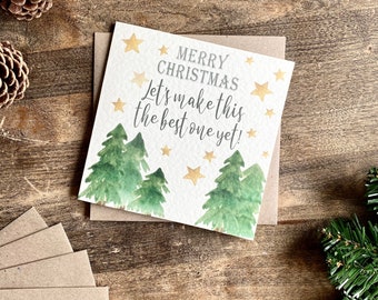 A un maravilloso hermana /& Brother-en-ley en Navidad-Tarjeta de Navidad