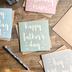 Tarjeta del Día del Padre, Padrastro, Abuelo, Tarjeta del 1.er Día del Padre, Mejor Papá, De Hijo, Hija, Hecha a Mano, FD3