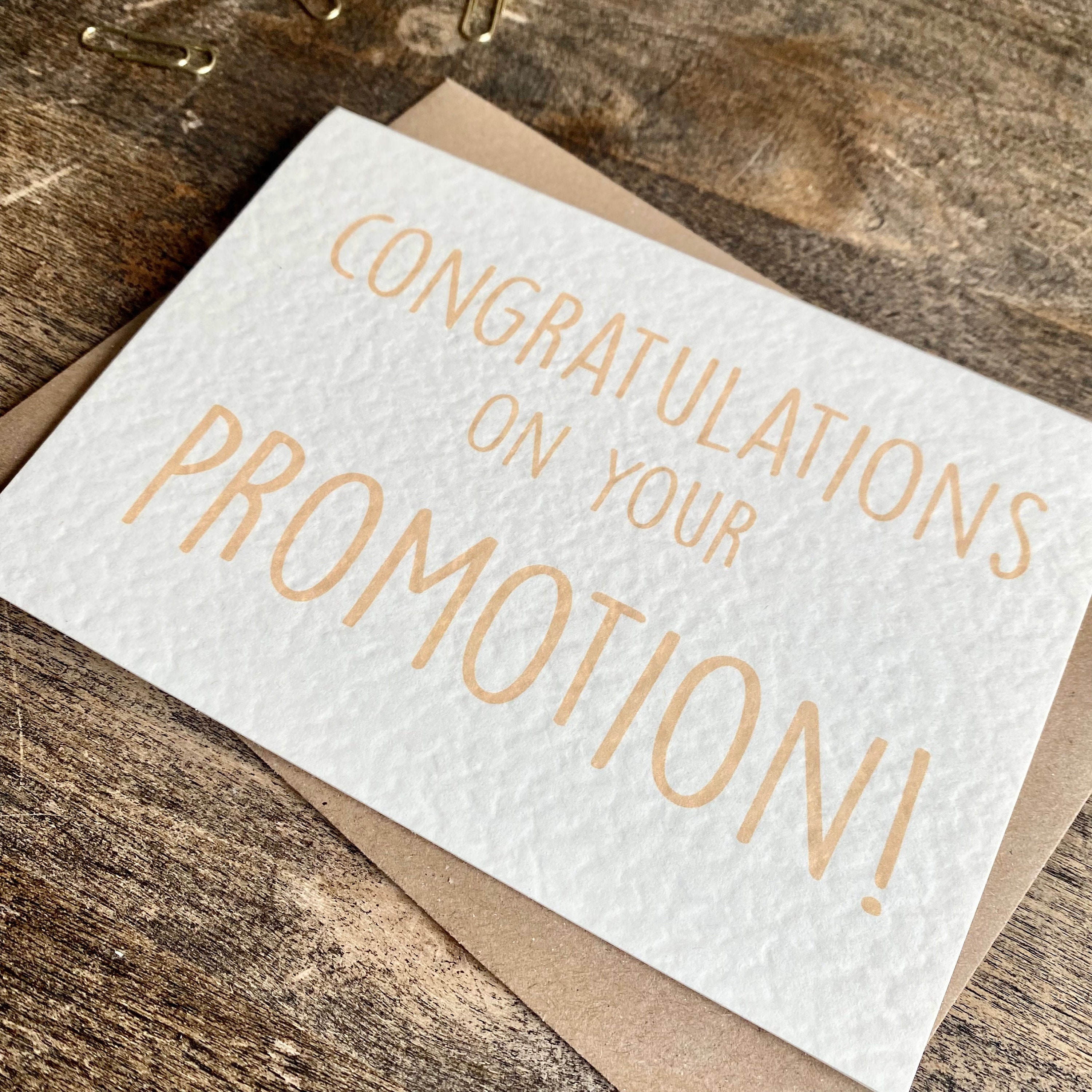 Congratulations On Your Promotion Clip Art