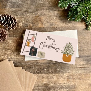 Monedero navideño, regalos de Navidad, tarjeta de Navidad, regalos para nietos, regalos para sobrinos, regalos para sobrinas, hijos, hijas, CM3