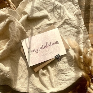 Hochzeitskarte, Glückwünsche, Bester Freund, Sohn, Tochter, Bruder, Schwester, personalisiert, Glückwünsche, Hochzeit, spezielles Paar, SWD1