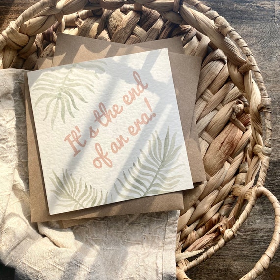 End of an Era Sorry You're Leaving Sad to See You Go | Etsy