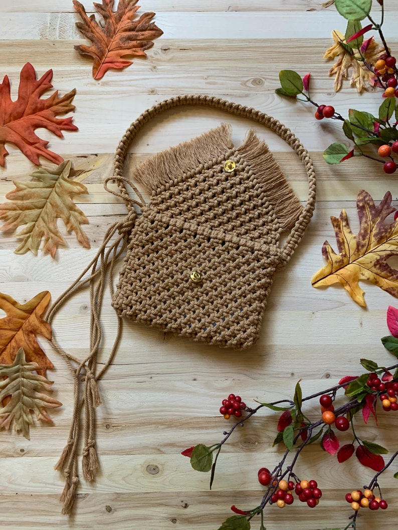 Adjustable Macrame Fanny Pack