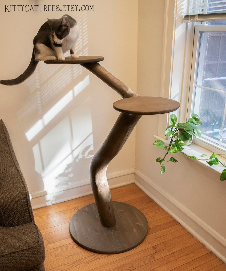 Natural Handmade Cat Tree Etsy
