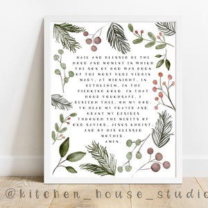 Saint Andrew Christmas Novena Printable