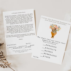 Carte Bouquet Spirituel Fausse Couche