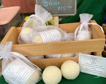 Wolle Trockner Balls