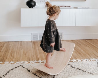 Surfer by Piccalio Wooden Montessori Balance Board Waldorf Wobble