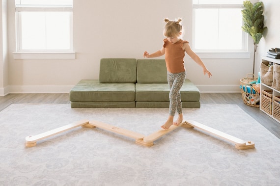 Planche d'équilibre Montessori, Jeu d'équilibre, Matériel Montessori, Jouet  pour bébé, Poutres -  Canada