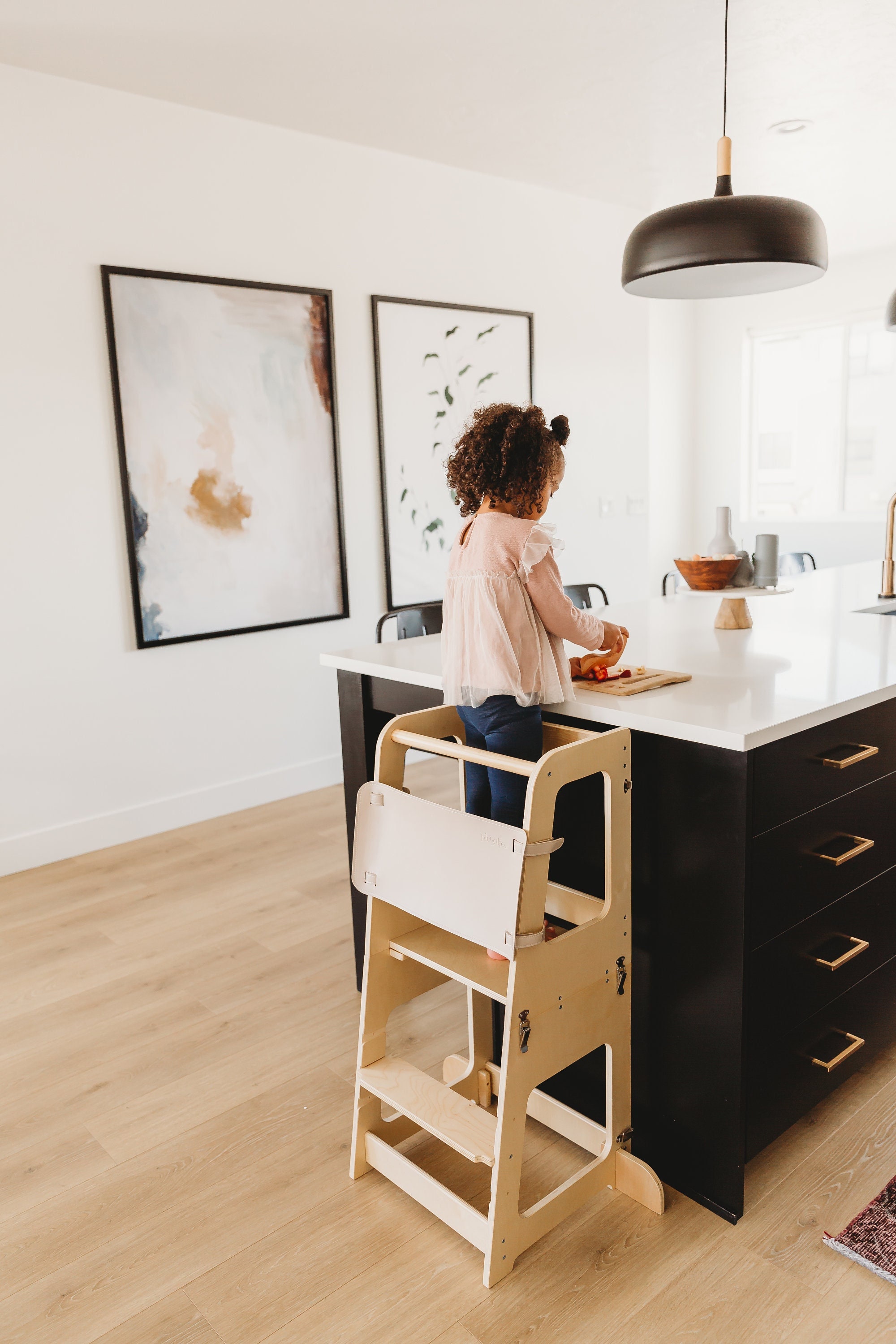 Hann Tall Storage Cabinet with Drawers