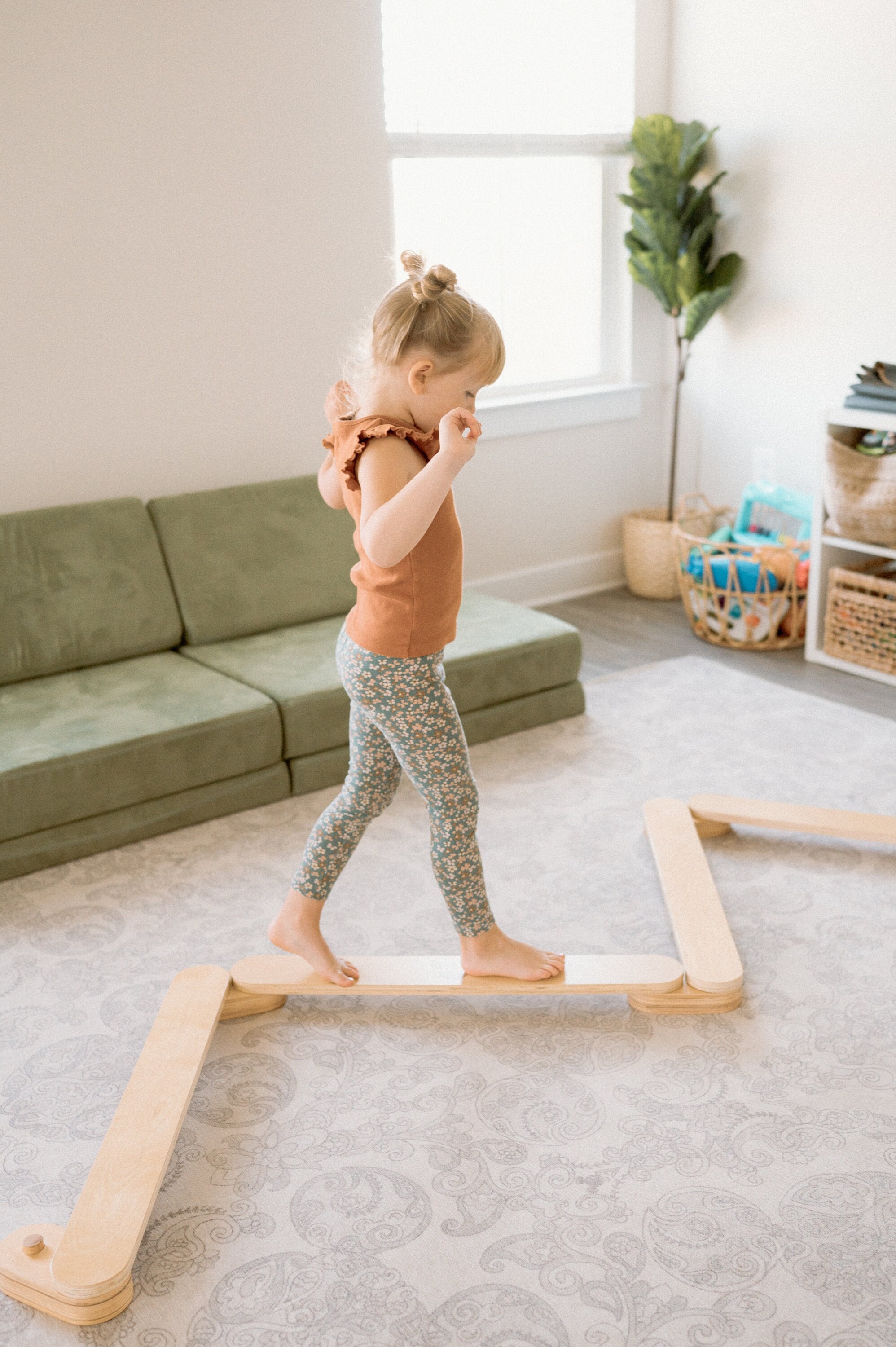 Acrobate de Piccalio® Poutre d'équilibre de gymnastique Montessori
