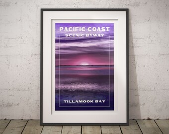Pacific Coast Scenic Byway Poster