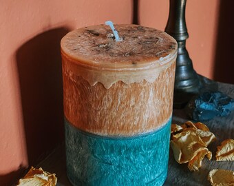 Open the Roads Pillar Candle