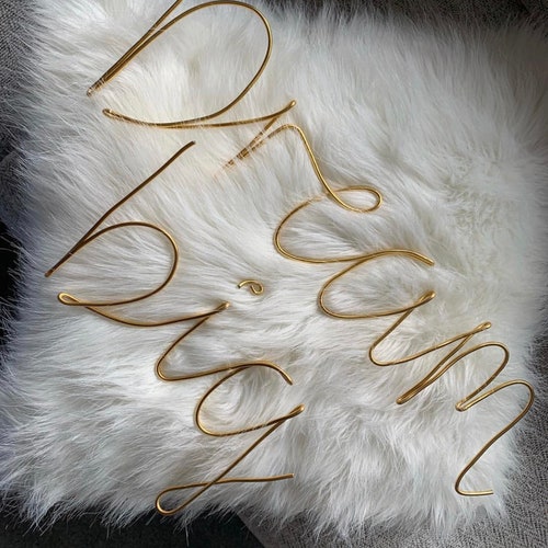 Wire All Art Dream Big Wire Wall Dedor Nursery Decor Wire Etsy