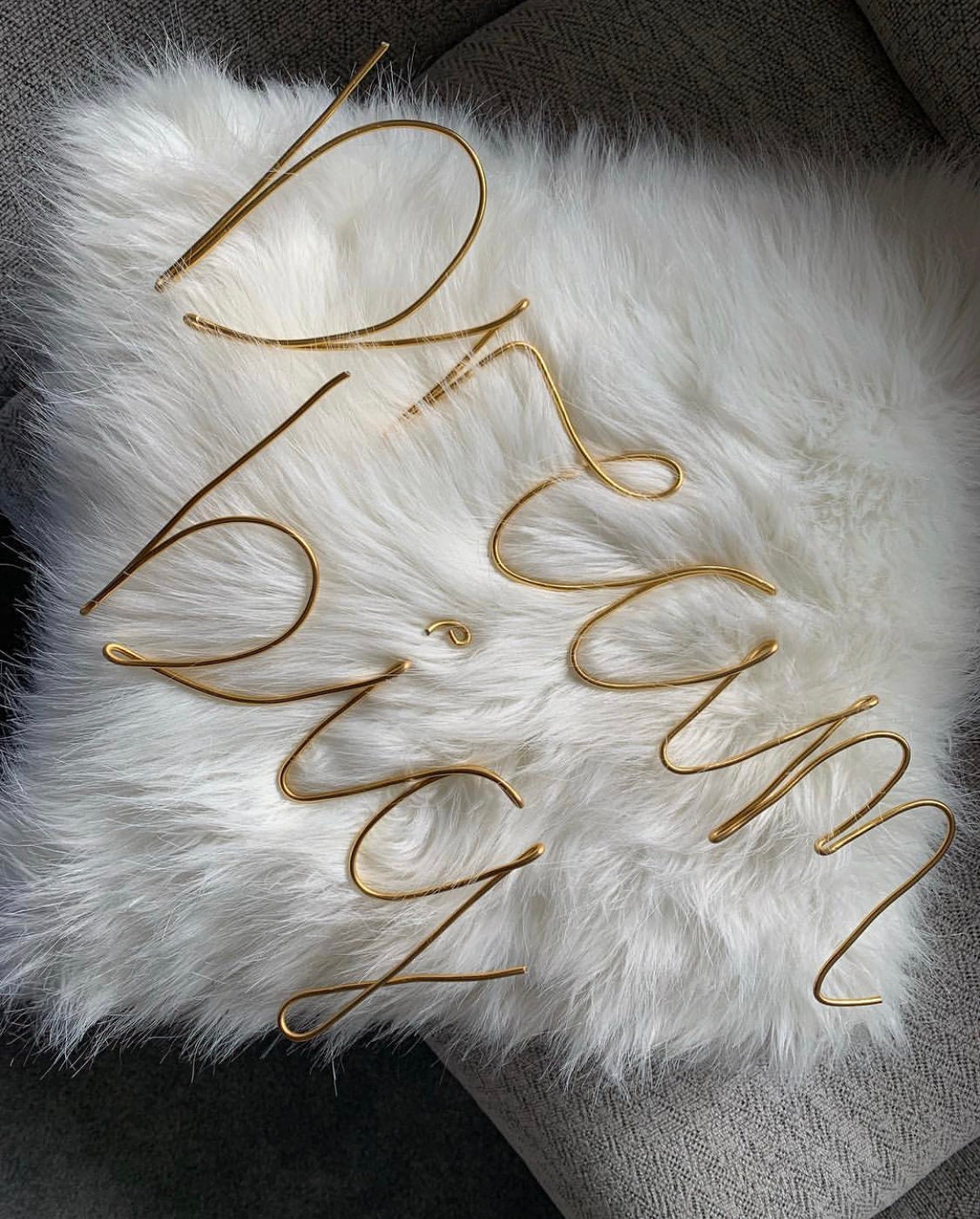 Wire All Art Dream Big Wire Wall Dedor Nursery Decor Wire Etsy UK