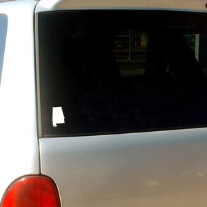 Alabama Decal, For Windows, Wood, laptops, etc.
