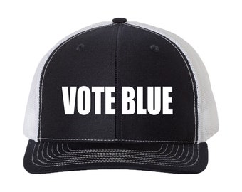 Vote Blue Hat / Vote Hat / Voting Snapback Hat
