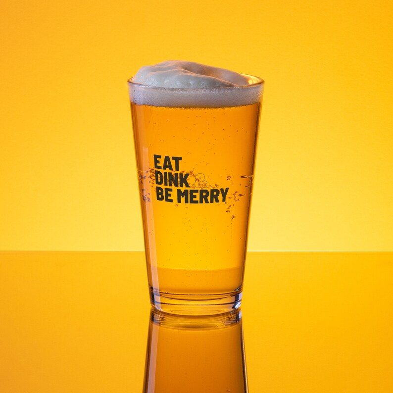 Picklemore Pickleball Pint Glass - Thumbnail 3