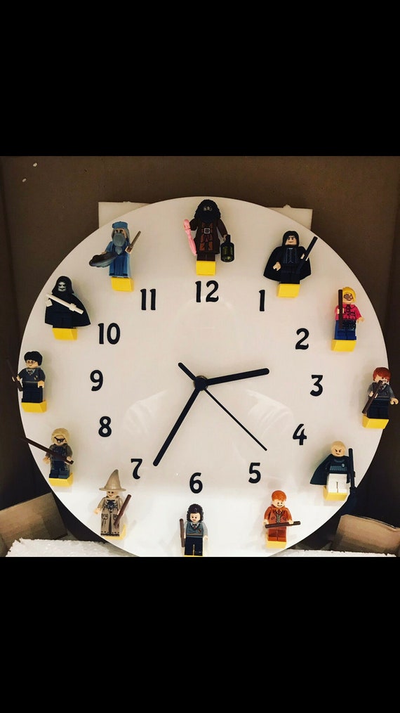 Lego Clock UK DELIVERY ONLY -
