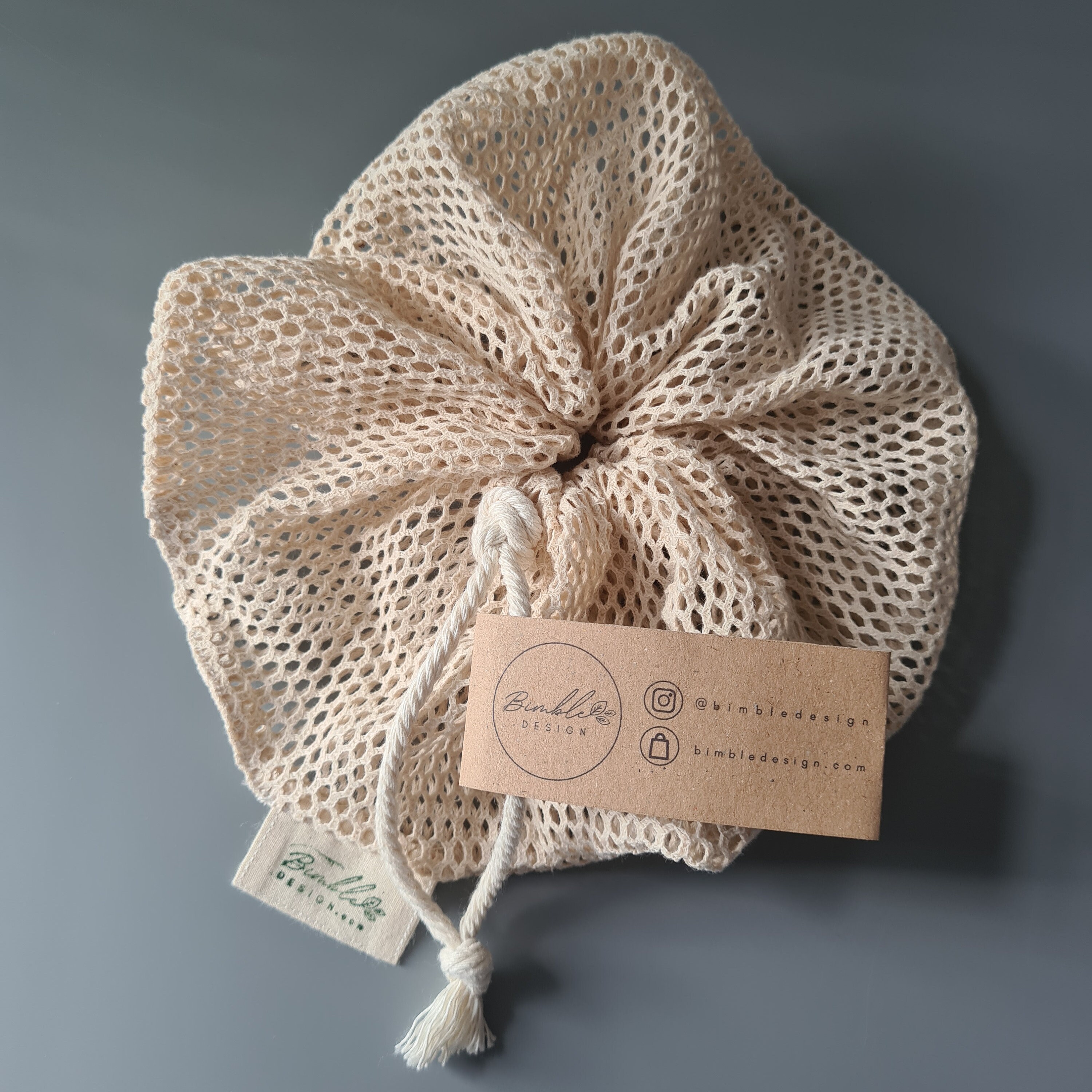 Eco Shower Pouf Loofah Scrub Plastic Free Organic Cotton Etsy