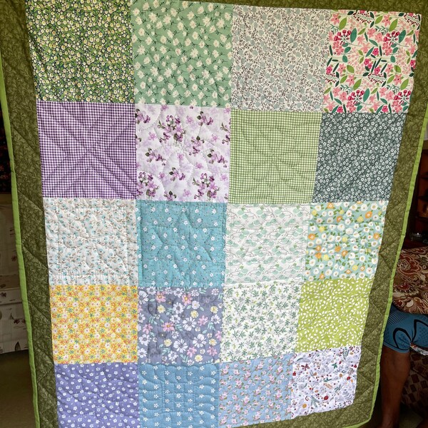 Hand Sewn Quilt Etsy