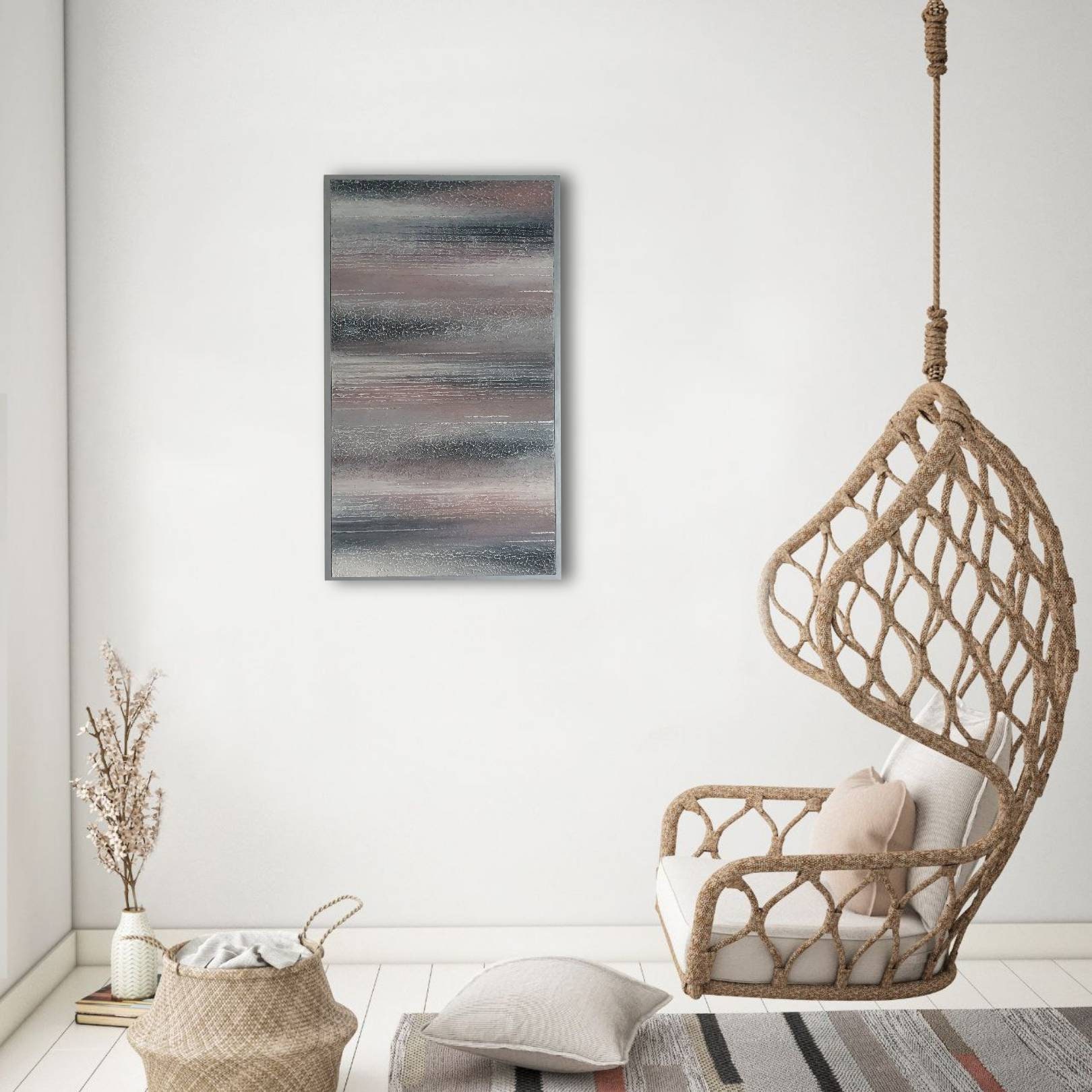 抽象アクリル画 幾何学的形状 抽象的なテクスチャーの幾何学的なアクリル画 - Etsy 日本