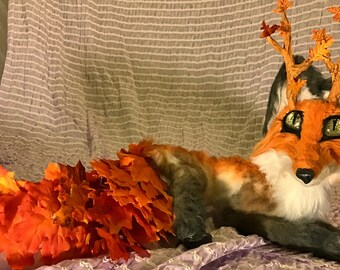 Autumn Fox art doll