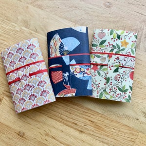 ERGÄNZUNG! Edle Geschenkverpackung im Kimono-Stil, 3 verschiedene Designs, und passende Origami-Herzkarte im goldenen Umschlag