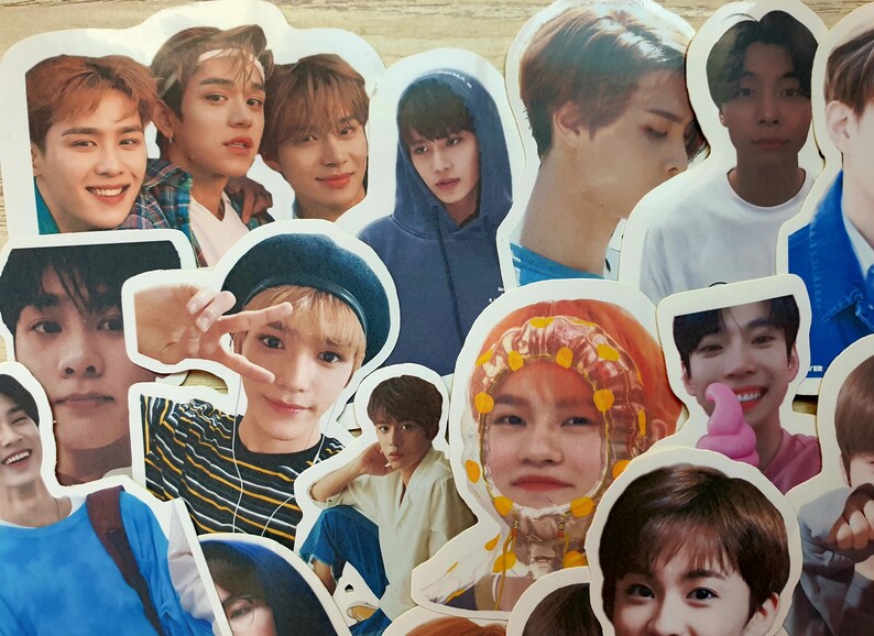 nct stickers etsy