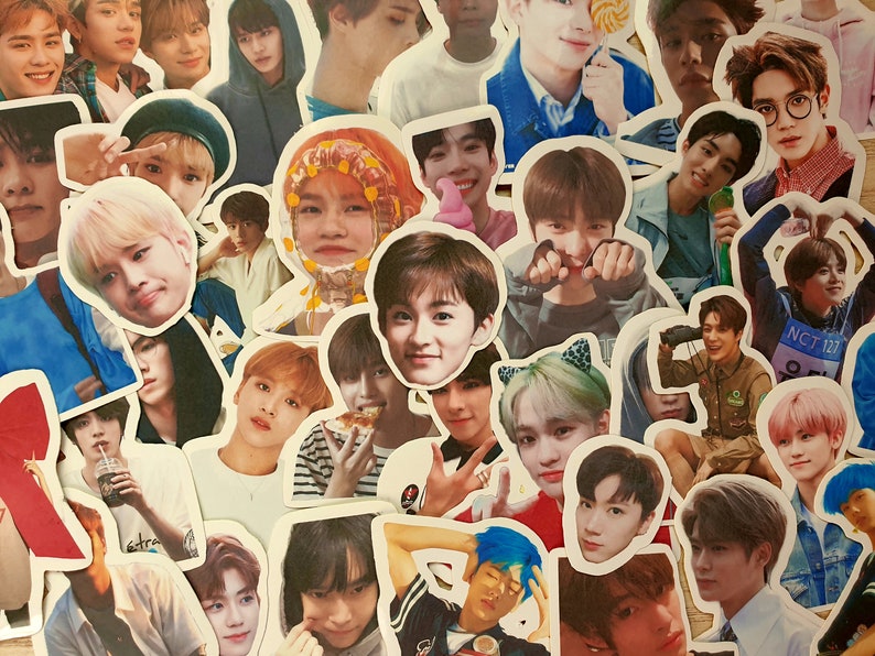NCT Stickers Etsy