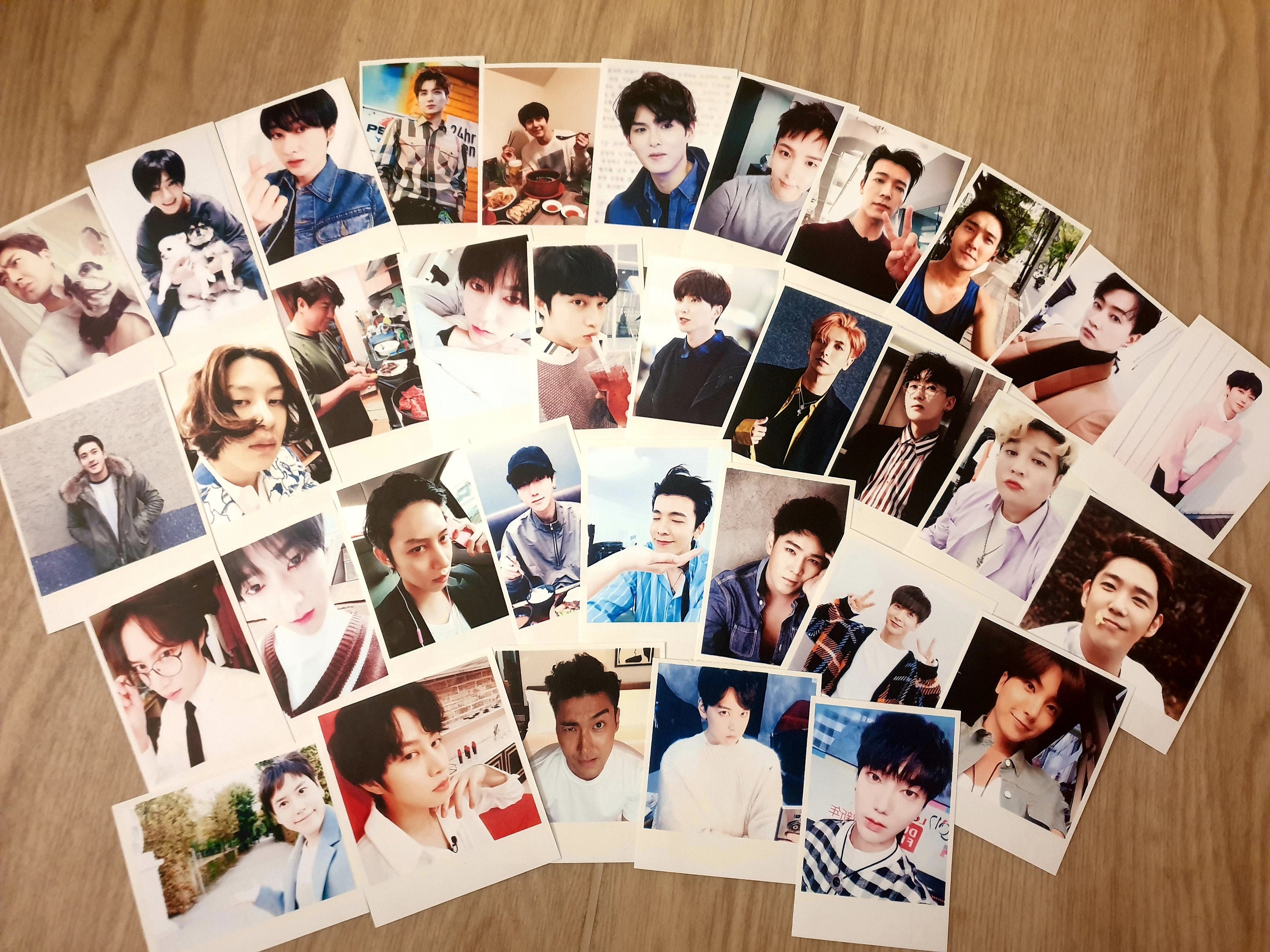 SUPER JUNIOR PHOTOCARDS - Etsy