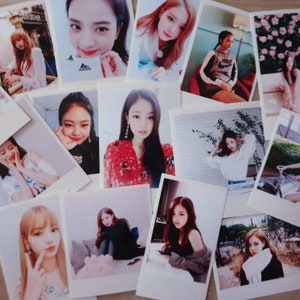 BLACKPINK FOTOKARTEN l Geschenke für kpop-fans