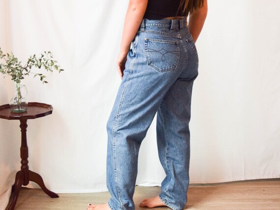 high waist jeans / 33W / high waisted jeans / vint
