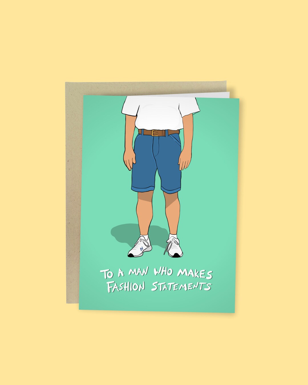 Dad Outfit Funny Birthday Card Funny Birthday Card for Dad Etsy